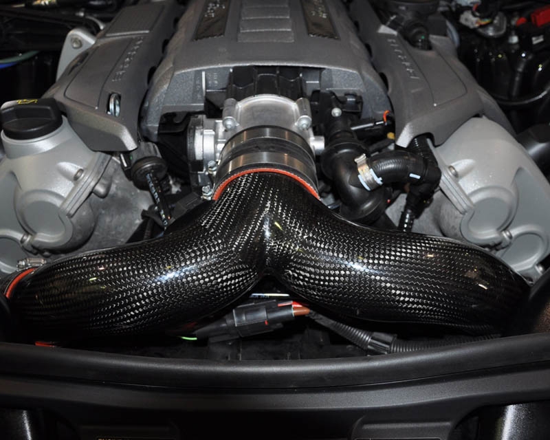 Agency Power Carbon Fiber 3inch Y-Pipe Porsche Panamera Turbo 10-12