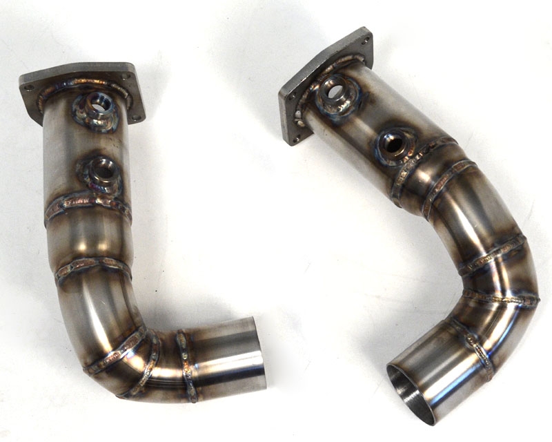 Agency Power Cat Delete Race Pipes Porsche 997.2 Turbo 10-12