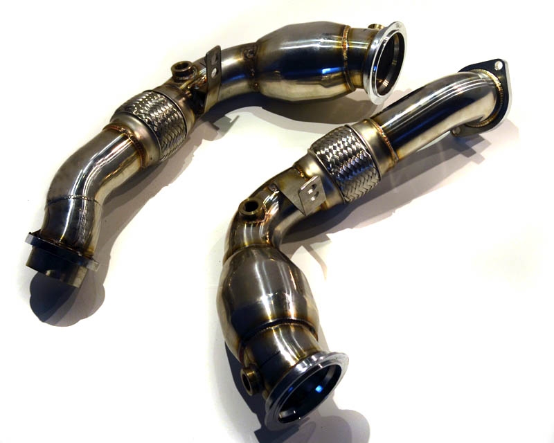 Agency Power Downpipes BMW X5M X6M xDrive50i 09-12