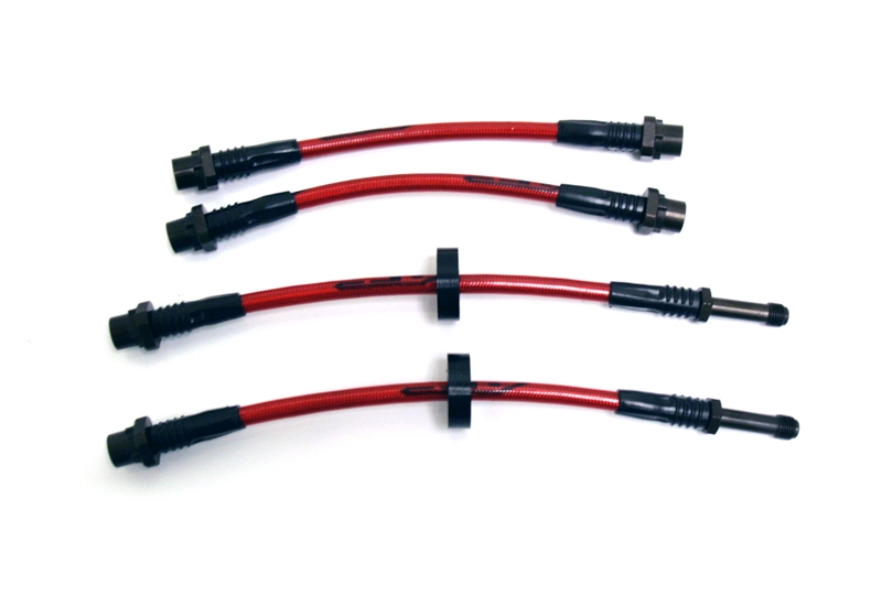 Agency Power Rear Steel Braided Brake Lines BMW 135i 08-11