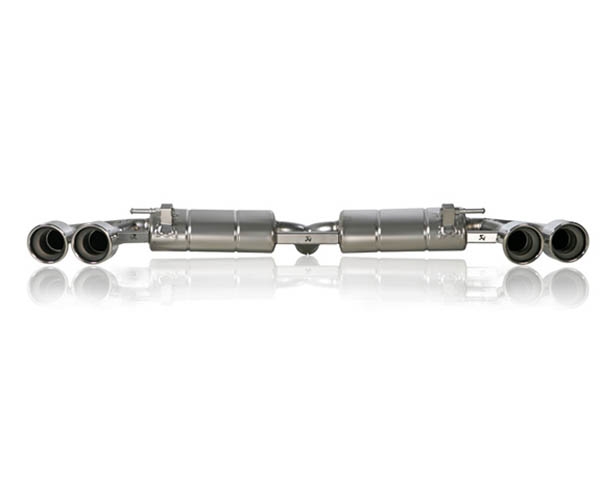 Akrapovic Slip-On Titanium Exhaust System Audi TT-S 07-13