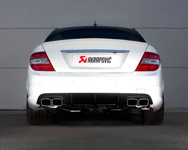 Akrapovic Titanium Slip-On Exhaust System Mercedes-Benz C63 AMG 08-14