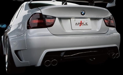 Apple Auto A-Real Rear bumper 01 BMW 3-Series Sedan E90 06-11