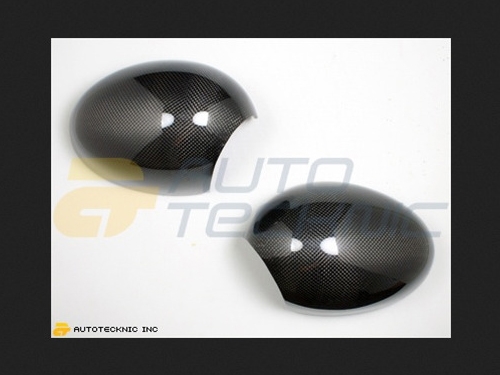 AutoTecknic Replacement Carbon Fiber Mirror Covers MINI Cooper & Cooper S Convertible 09-13