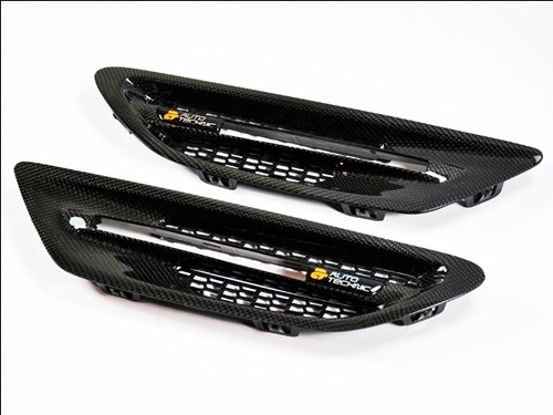 AutoTecknic Replacement Real Carbon Fiber Fender Vents BMW F10 Sedan | M5 11-14