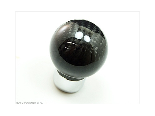 AutoTecknic Universal Silver Fiber Shift Knob