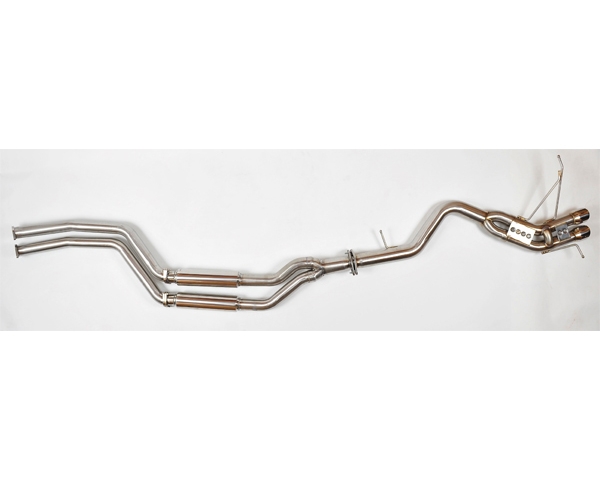 Berk Technology Downpipe Back Race Exhaust with Muffler Delete BMW 135i N55 1-Series E82 10-13