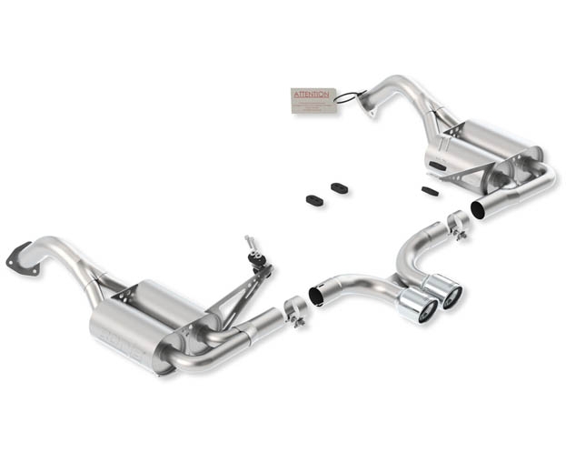 Borla Stainless Cat-Back System 3.5 Inch Tips Porsche Boxster S & Spyder 09-11