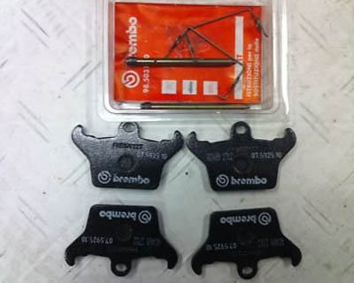 Brembo BBK Street Compound Pads Brembo 2D0 Handbrake Calipers