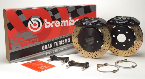 Brembo GT 12.9 Inch 4 Piston 2pc Front Brake Kit Mini Cooper / Cooper S 07-13