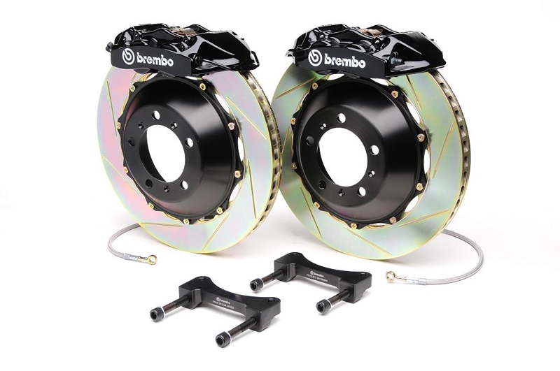 Brembo GT 14 Inch 6 Piston 2pc Front Brake Kit BMW 128i / 135i E82 08-13