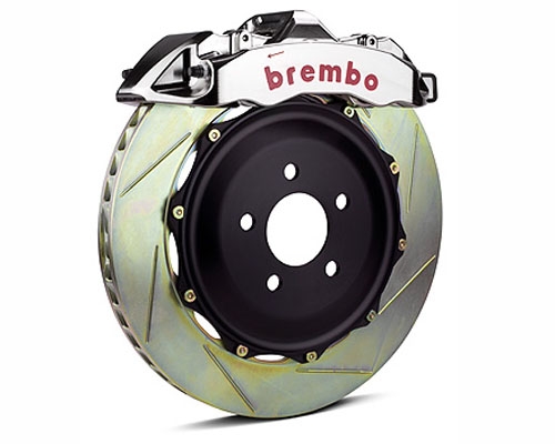 Brembo GT-R 12.9 Inch 4 Piston Monoblock Rear 2pc Brake Kit Audi TT 3.2 / TTS 07-13