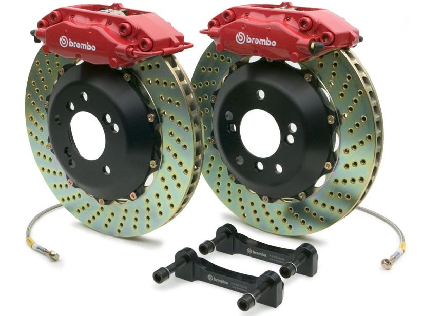 Brembo Комплект Задних Тормозов 345x28mm