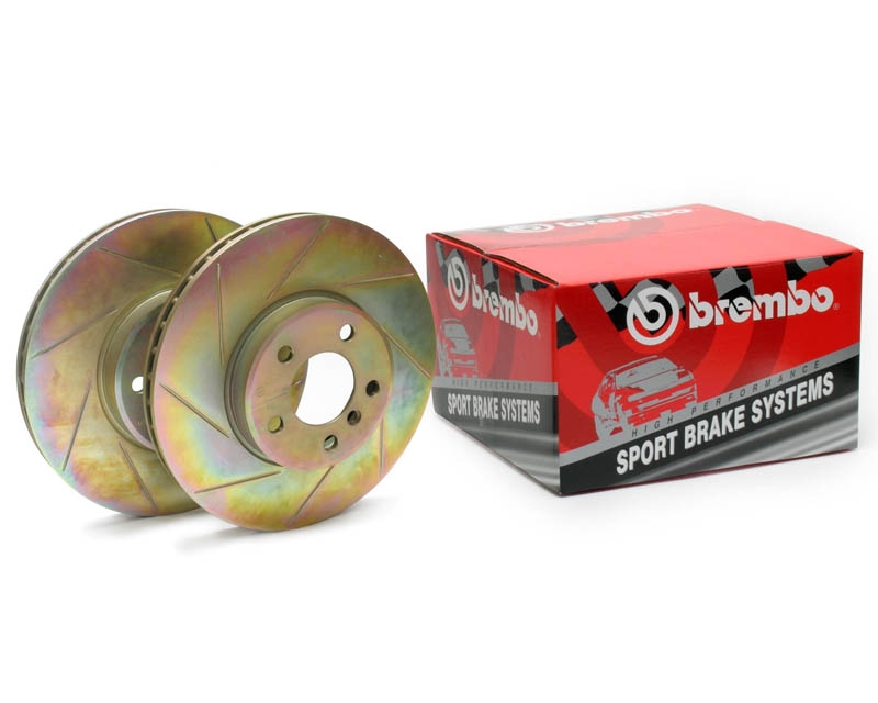 Brembo Sport Slotted Front Rotors Audi A3 06-11 / Audi TT 08-11