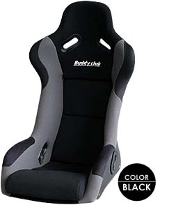 Buddy Club Racing Spec Bucket Seat Black Regular