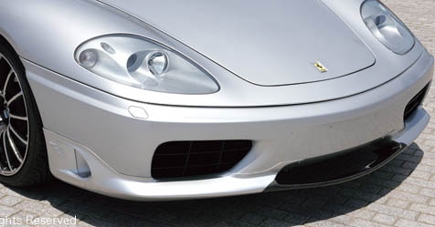 C-West Carbon Front Center Lip Ferrari 360 99-05