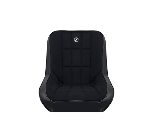 Corbeau Baja Low Back Suspension Seat in Black Vinyl / Cloth 62202B