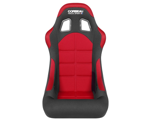 Corbeau Forza Sport Seat in Black/Red Cloth FIA29107