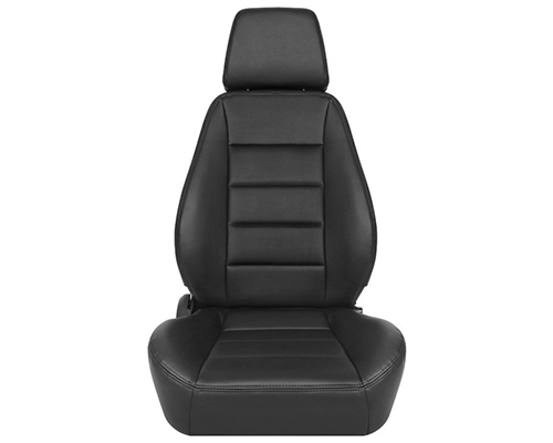 Corbeau Sport Reclining Seat in Black Vinyl 90010