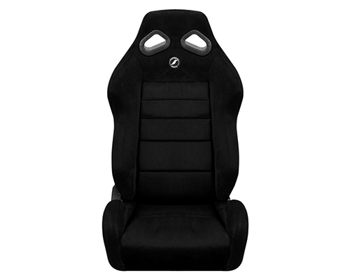 Corbeau TRS Reclining Seat Black Microsuede S20801