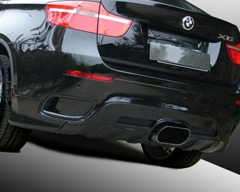 DMC Diamante Nero Rear Apron Diffuser BMW X6 09+