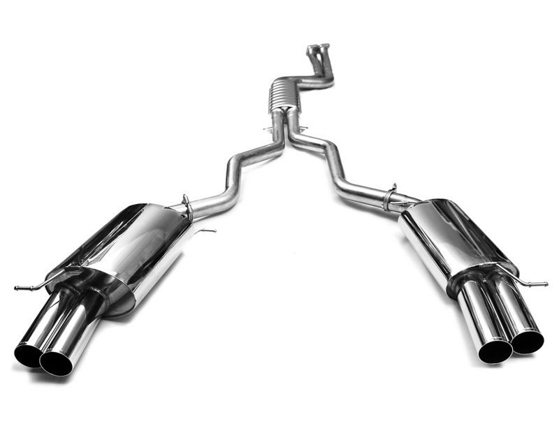 Eisenmann Stainless Catback Exhaust 4x76mm Round Tips BMW Z4 sDrive 23i/30i 10-13