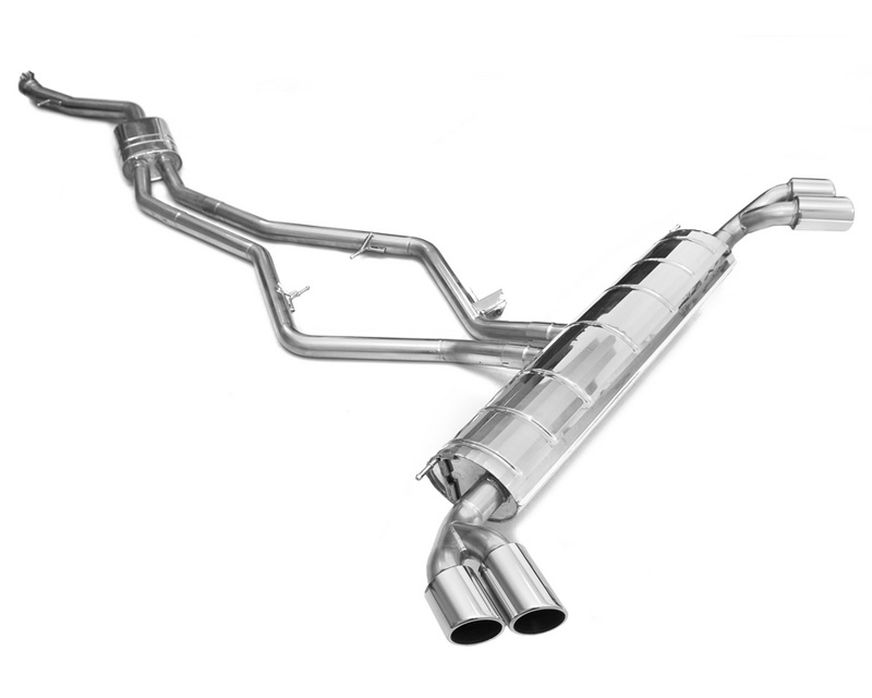 Eisenmann Stainless Catback Exhaust 4x90mm Round Tips BMW X6 xDrive35d Bi-Turbo 09-10