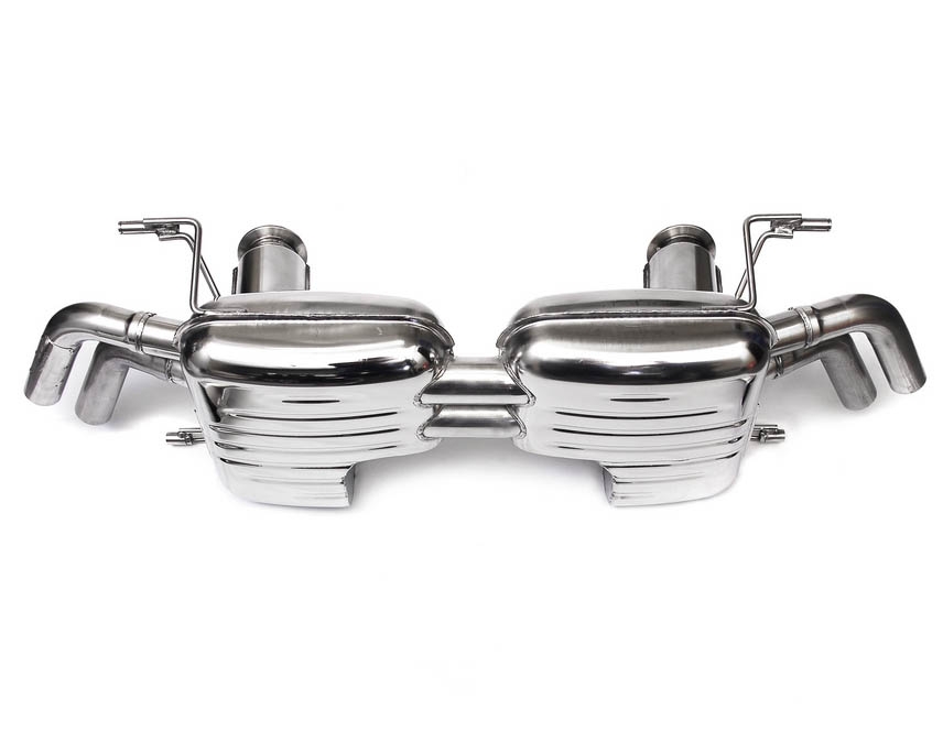 Eisenmann Stainless Exhaust Utilizes Factory Tips Audi R8 5.2L V10 10-13