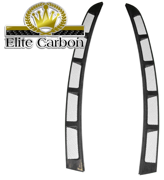 Elite Carbon Fiber Rear Window Vents Ferrari F430 Coupe 04-09