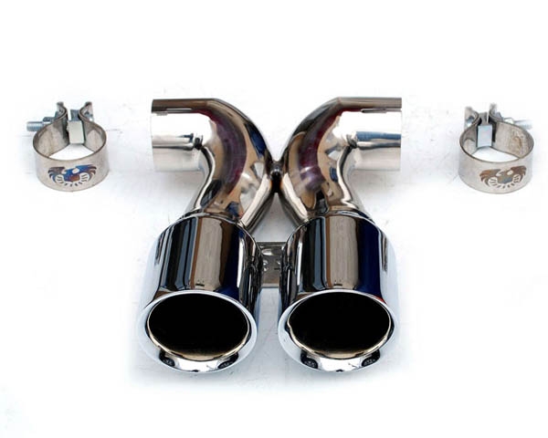 Fabspeed X-Type Bolt-On Exhaust Tips Porsche Boxster Cayman 987 / 987.2 05-12