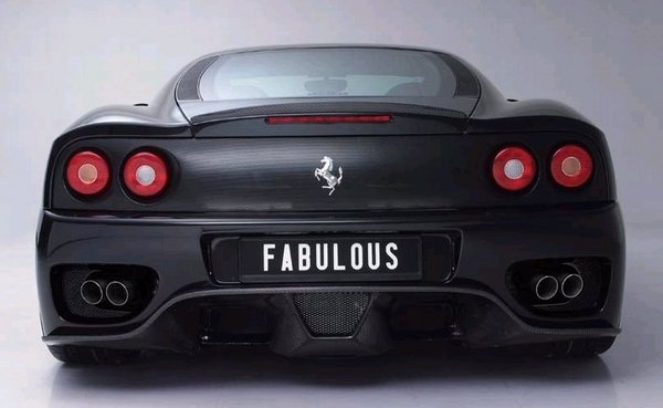 FABULOUS Rear Bumper Spoiler FRP Ferrari 360 Modena 99-05