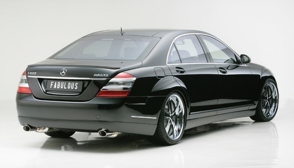 FABULOUS Rear Wing Mercedes-Benz S-Class W221 06-13