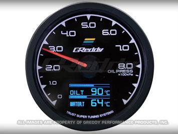 Greddy Multi D/A Gauge Set (Oil Pressure Dial)