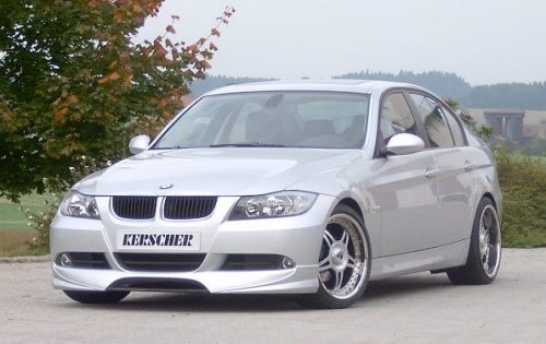 Kerscher Front Spoiler inc.Carbon insert BMW 3 Series E90 06-11