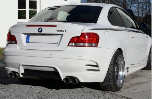 Kerscher KM2 Rear Bumper w/ PDC BMW E82-E88 128 & 135 08-11