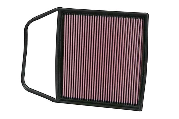 K&N Flat Panel Replacement Air Filter BMW 335i 3.0L 06-10