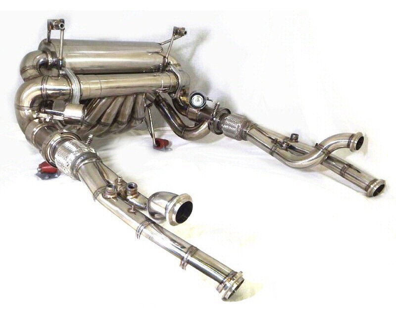 Kreissieg 4x70mm Valvetronic Cat-Back Exhaust Lamborghini Aventador 12-13