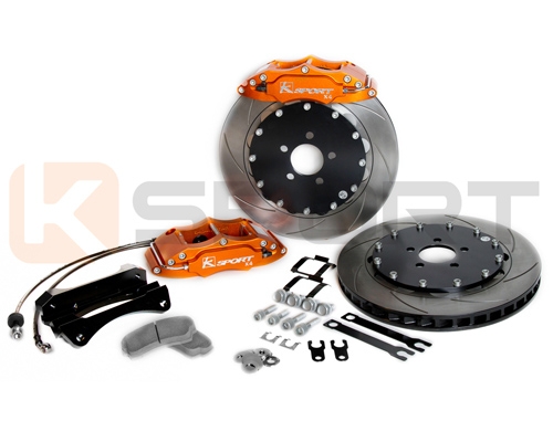 Ksport ProComp 4 Piston 11in Rear Big Brake Kit Audi TT 2WD 07+