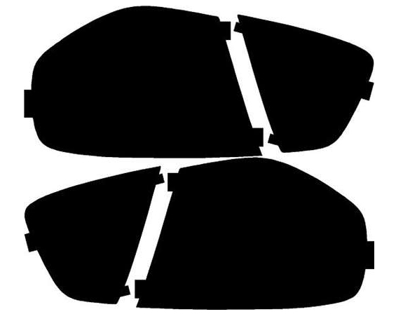 Lamin-X Protective Film Tail Light Covers BMW E90 Sedan 06-11