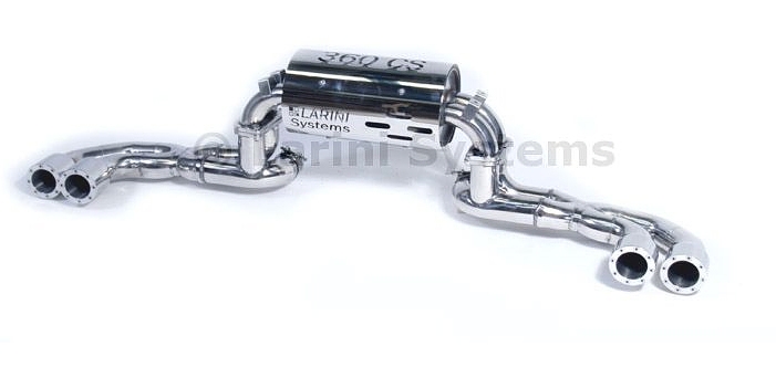 Larini Systems Club Sport Exhaust with Revolver Tips Ferrari 360 99-06