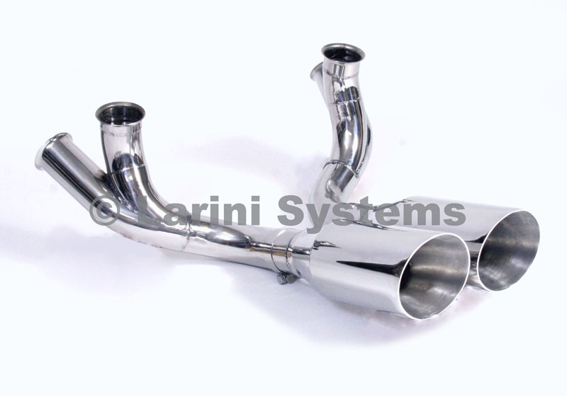 Larini Systems Slash Cut Tail Pipes Lamborghini Murcielago LP640 06+