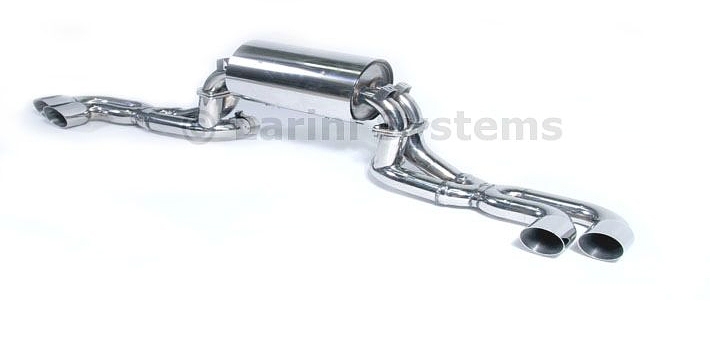 Larini Systems Sports Exhaust with Slash Cut Tips Ferrari 430 Coupe 05+