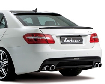 Lorinser Elite Rear Bumper Cover Mercedes-Benz E-Class Sedan w/o Parktronic 10-12