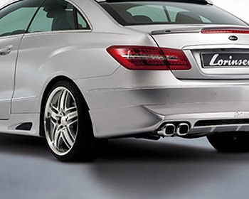 Lorinser Elite Side Sills for Elite Rear Bumper Mercedes-Benz E350 / E550 Coupe 10-12