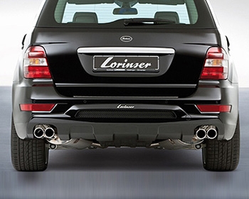 Lorinser Rear Bumper Cover Mercedes-Benz ML350 / ML500 / ML550 w/o Parktronic 09-10