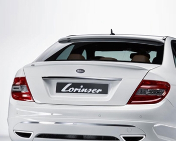 Lorinser Rear Deck Lid Spoiler Mercedes-Benz C-Class Including C63 AMG 08-11