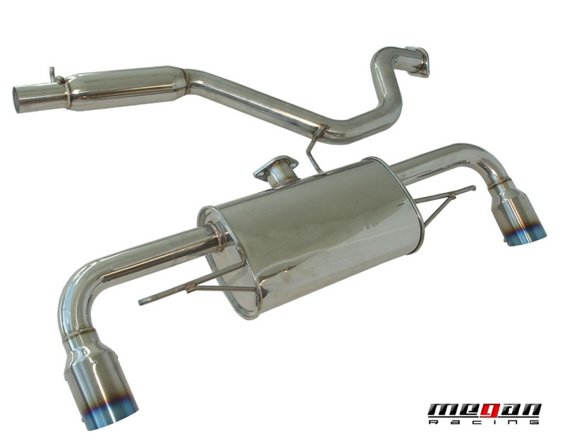 Megan Racing Axle Back Exhaust Audi TT 3.2L AWD 08-12