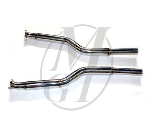 Meisterschaft Section 1 Piping / Secondary Cat Delete Pipes BMW M6 E63/64 05-10