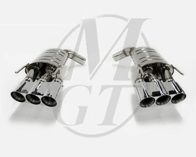 Meisterschaft Stainless GT Racing Exhaust 6x83mm Tips Mercedes-Benz SL550 07-11