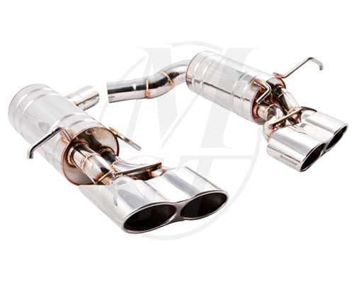 Meisterschaft Stainless HP Touring Exhaust 4x120x80mm Tips Mercedes-Benz C63 AMG Sedan 08-14